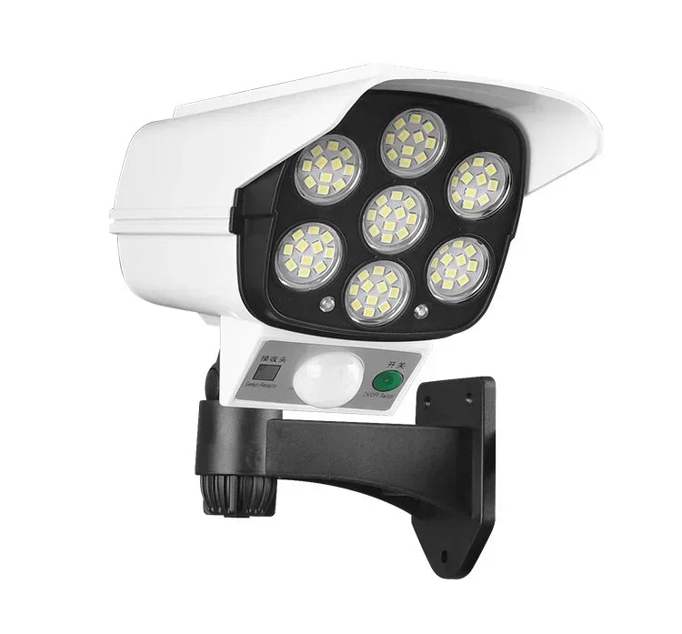 Lampe Caméra Solaire à Détecteur de Mouvement LED Image