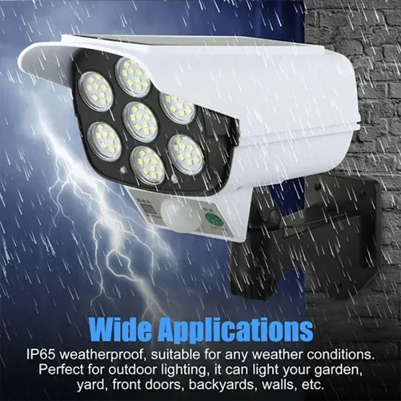 Lampe Solaire à Détecteur de Mouvement 77 LED