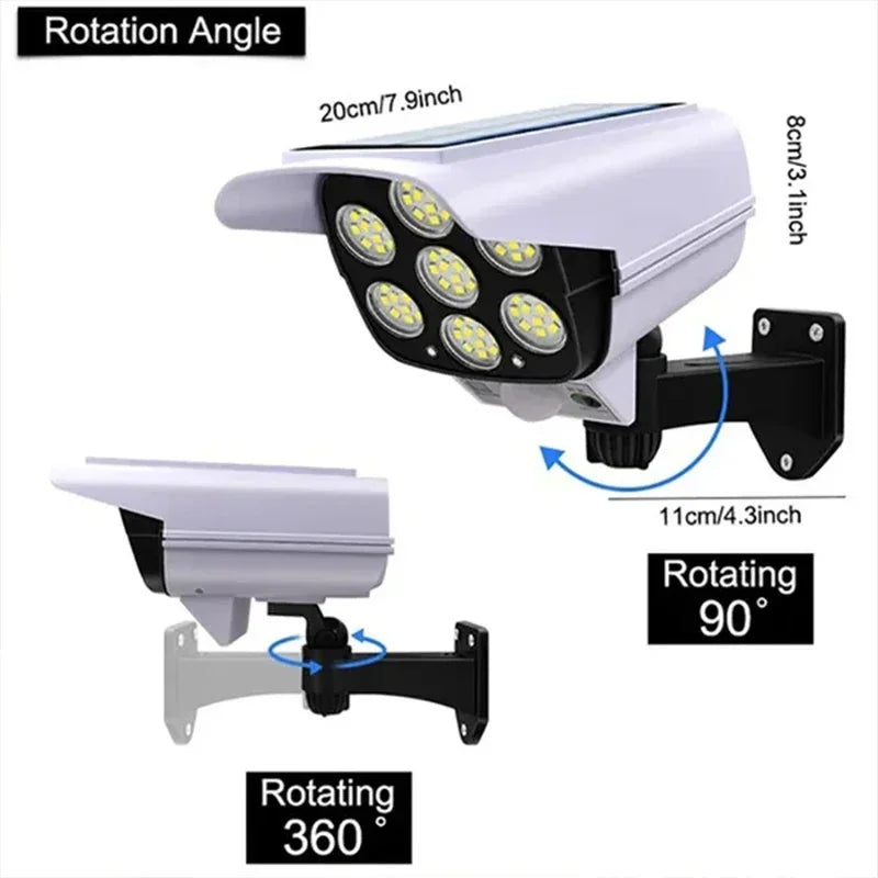 Lampe Solaire à Détecteur de Mouvement 77 LED