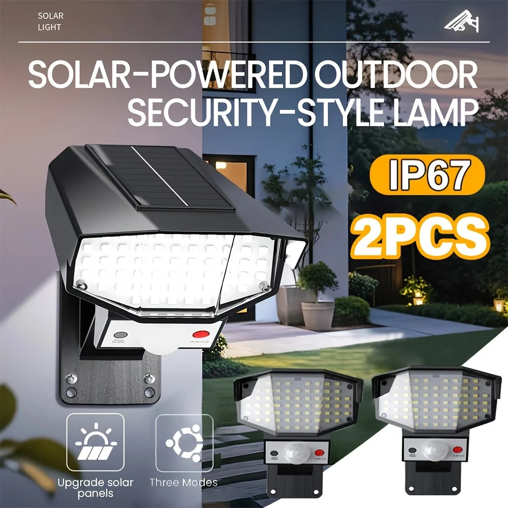 Lampe Solaire D’Extérieur À Détecteur De Mouvement LED