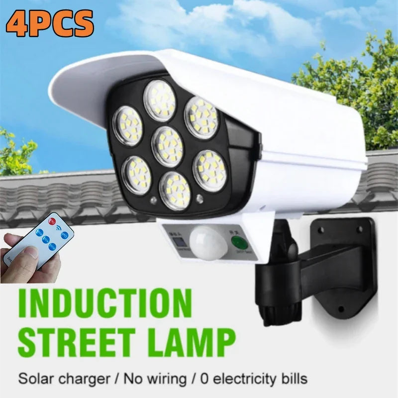 Lampe Solaire de Sécurité Avec Détecteur de Mouvement