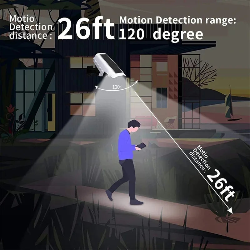 Lampe Solaire de Sécurité Avec Détecteur de Mouvement