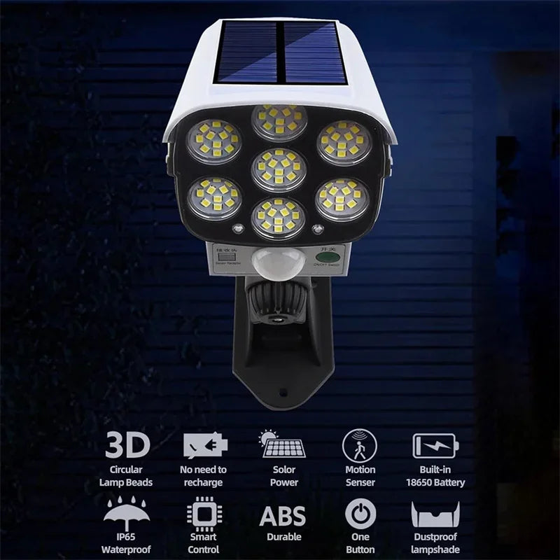 Lampe Solaire de Sécurité Avec Détecteur de Mouvement