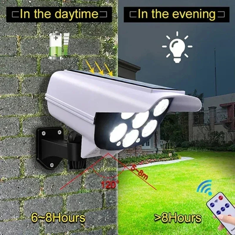 Lampe Solaire LED Avec Détecteur De Mouvement IP65