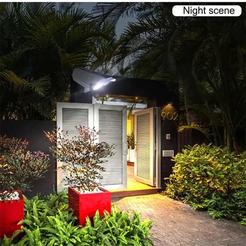Lampe Solaire LED Avec Détecteur De Mouvement IP65
