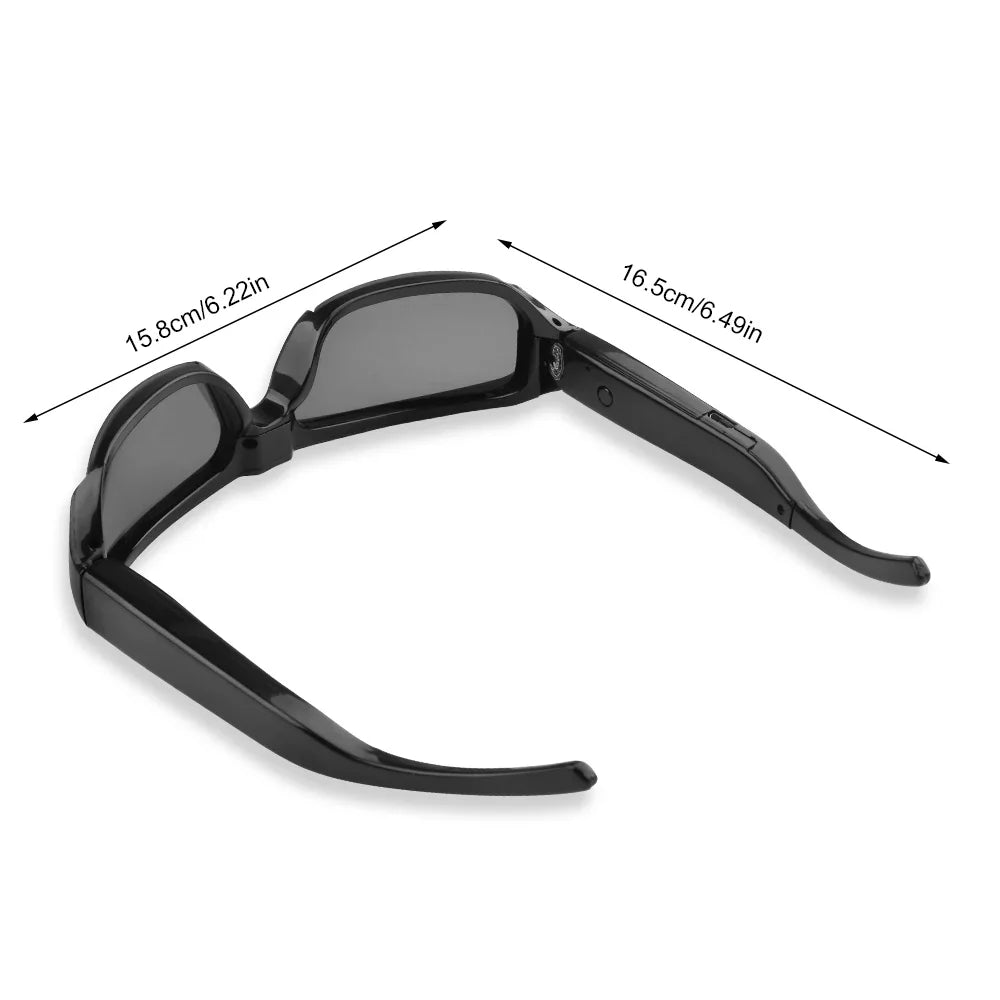 Lunettes Caméra Mini 1080P Noir