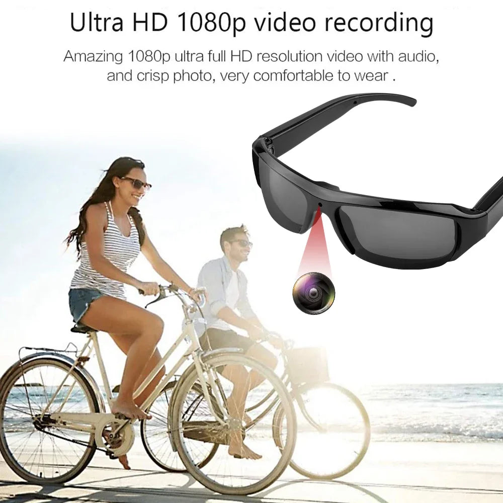Lunettes Caméra Mini 1080P Noir