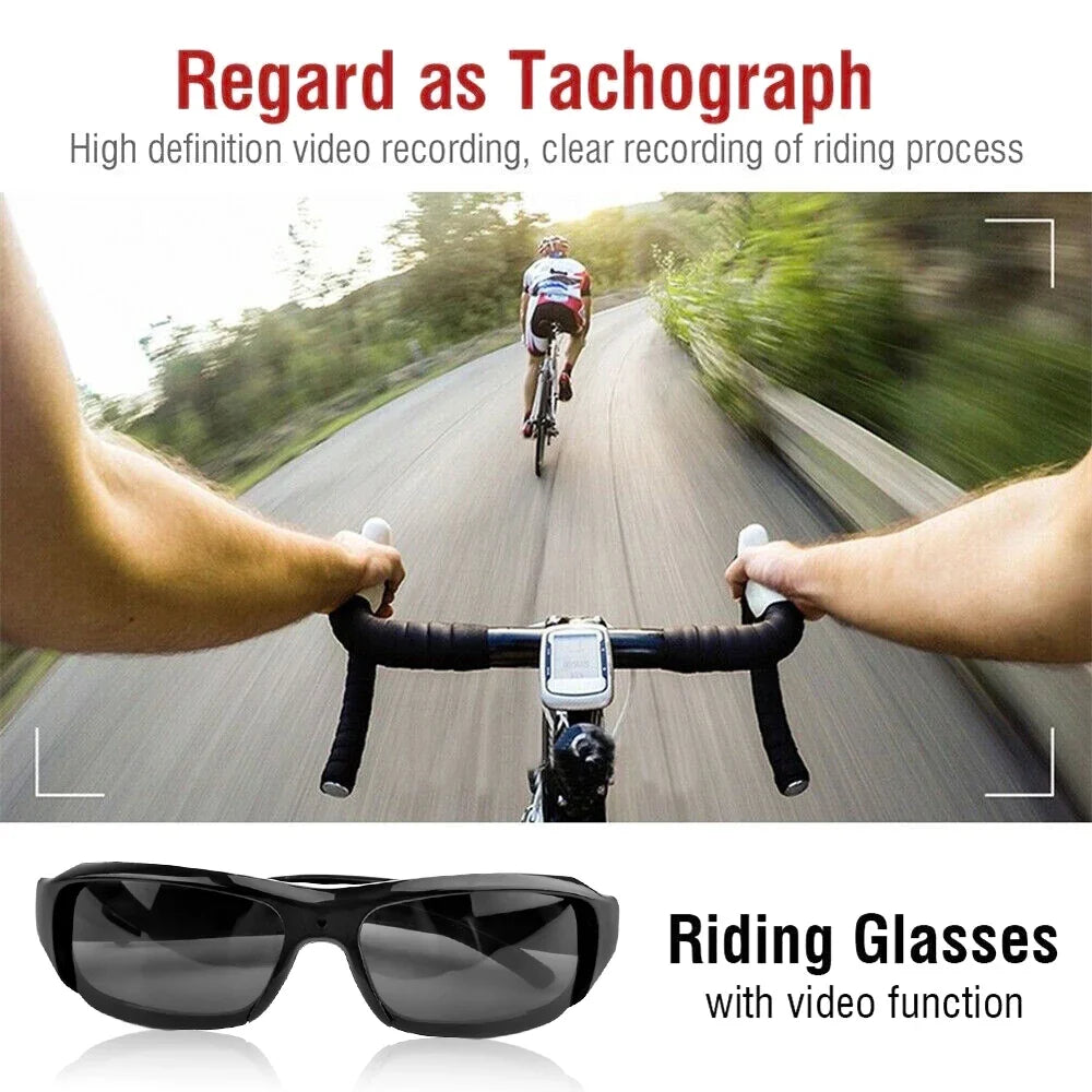 Lunettes Caméra Mini 1080P Noir