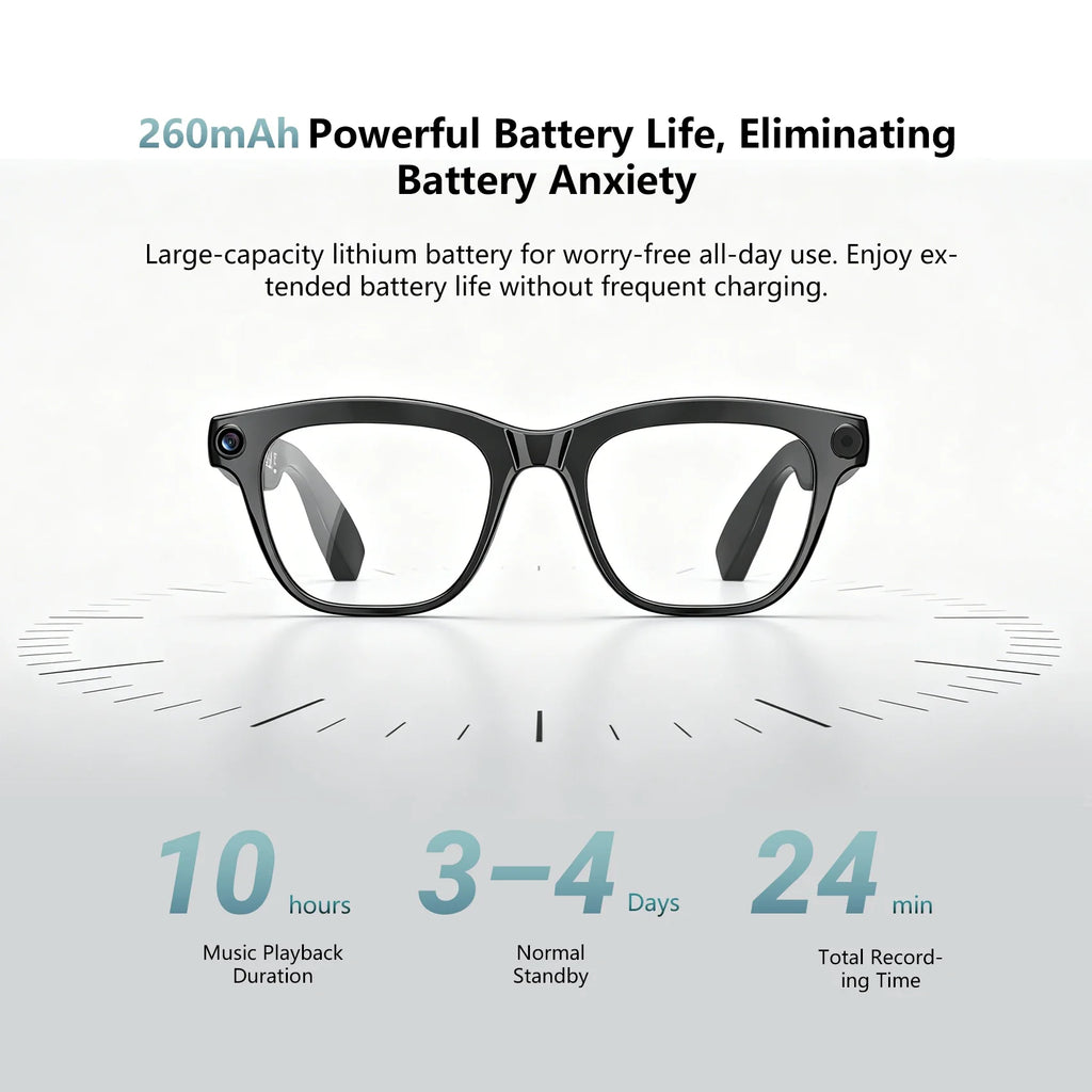Lunettes Intelligentes 4K Avec Traduction Et Appels