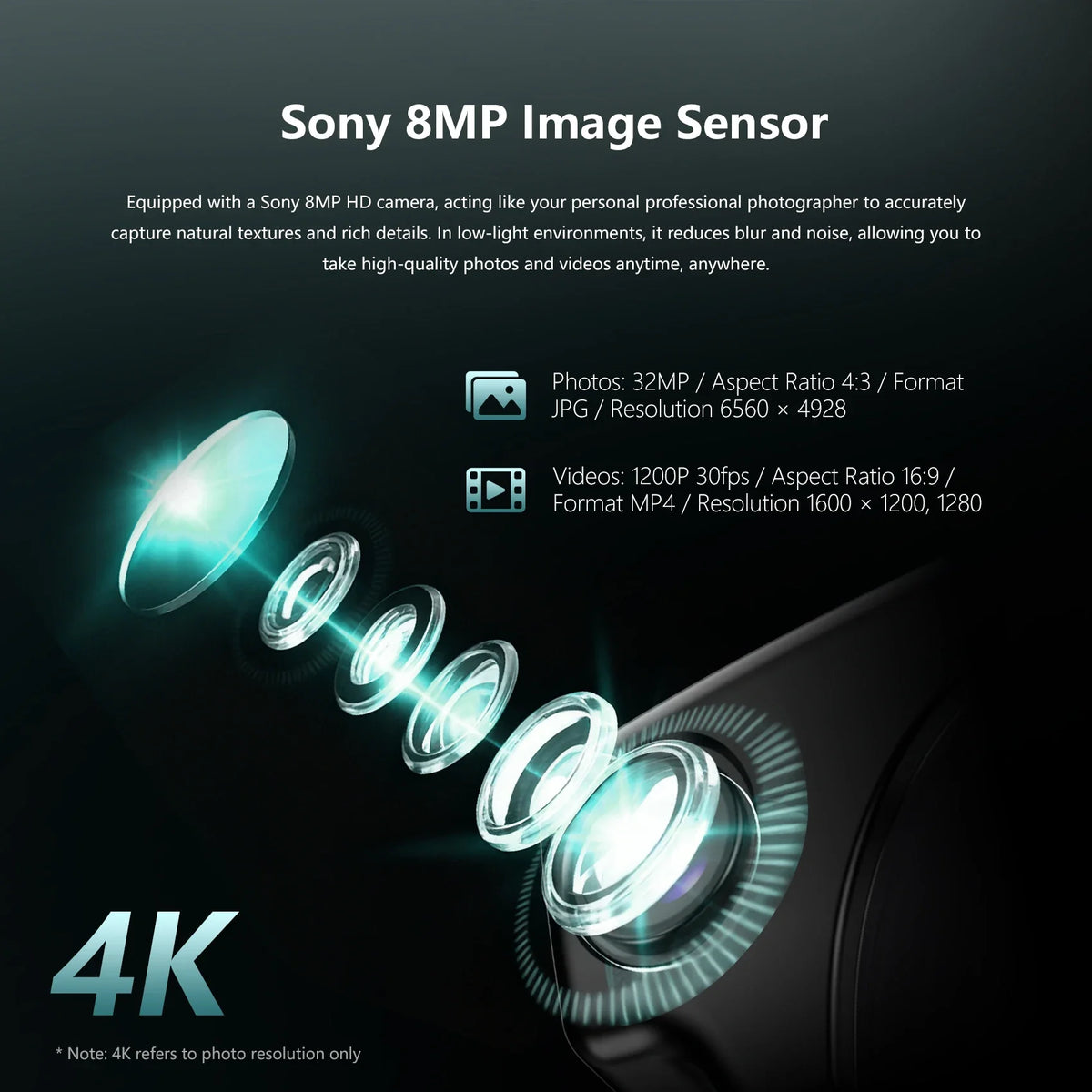 Lunettes Intelligentes 4K Avec Traduction Et Appels