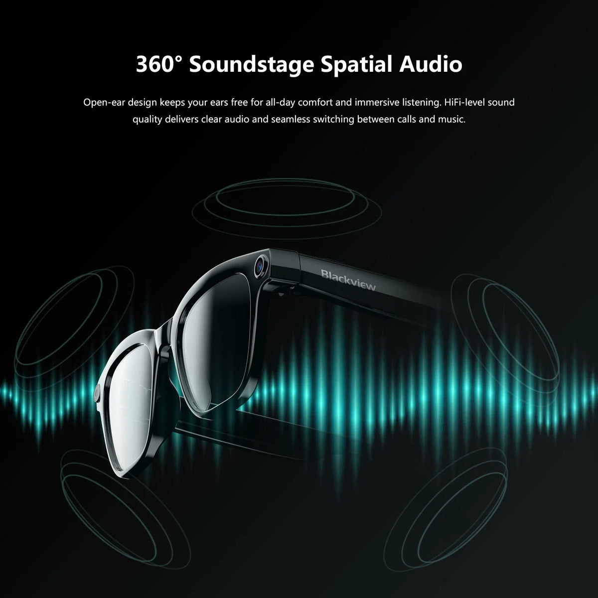 Lunettes Intelligentes 4K Avec Traduction Et Appels