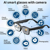Lunettes Intelligentes Avec Caméra Et Assistant Vocal — Lunettes intelligentes à changement de couleur 2026