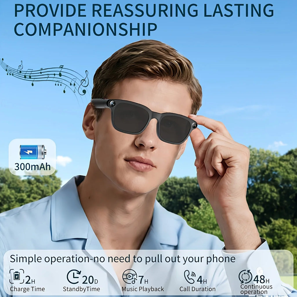 Lunettes Intelligentes Avec Caméra Et Assistant Vocal — photo 3
