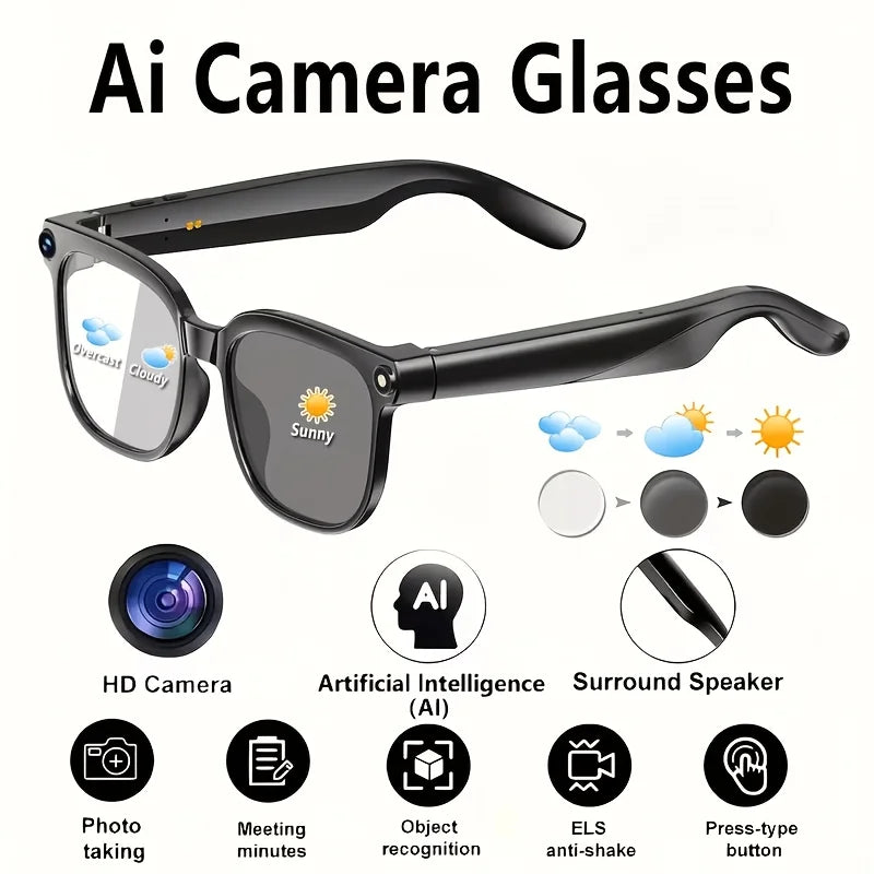 Lunettes Intelligentes avec Caméra et Traduction — photo 11
