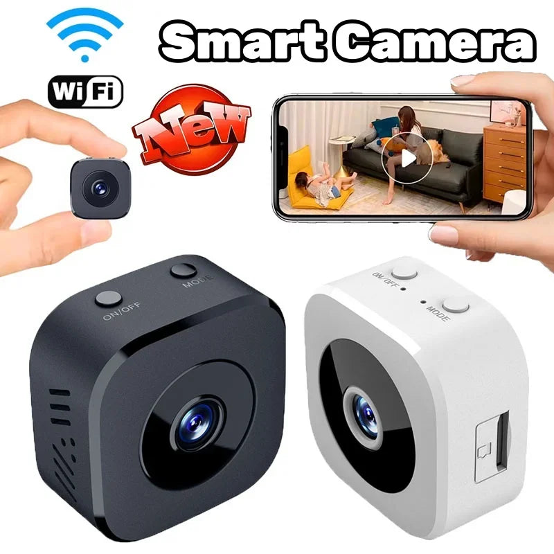 Mini Caméra De Sécurité Wi-Fi 4K Avec Vision Nocturne