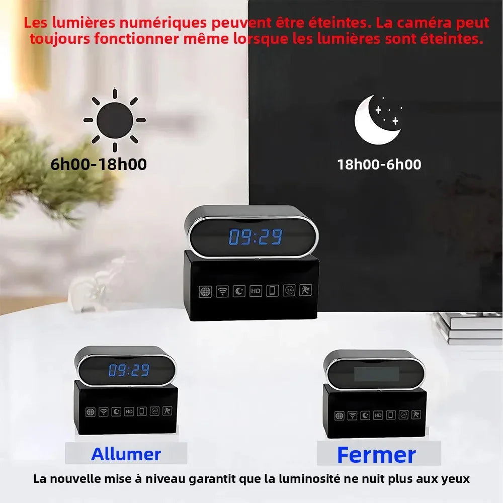 Mini Caméra Wi-Fi 4K Avec Vision Nocturne