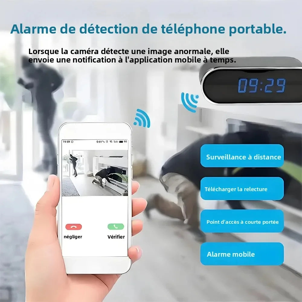 Mini Caméra Wi-Fi 4K Avec Vision Nocturne