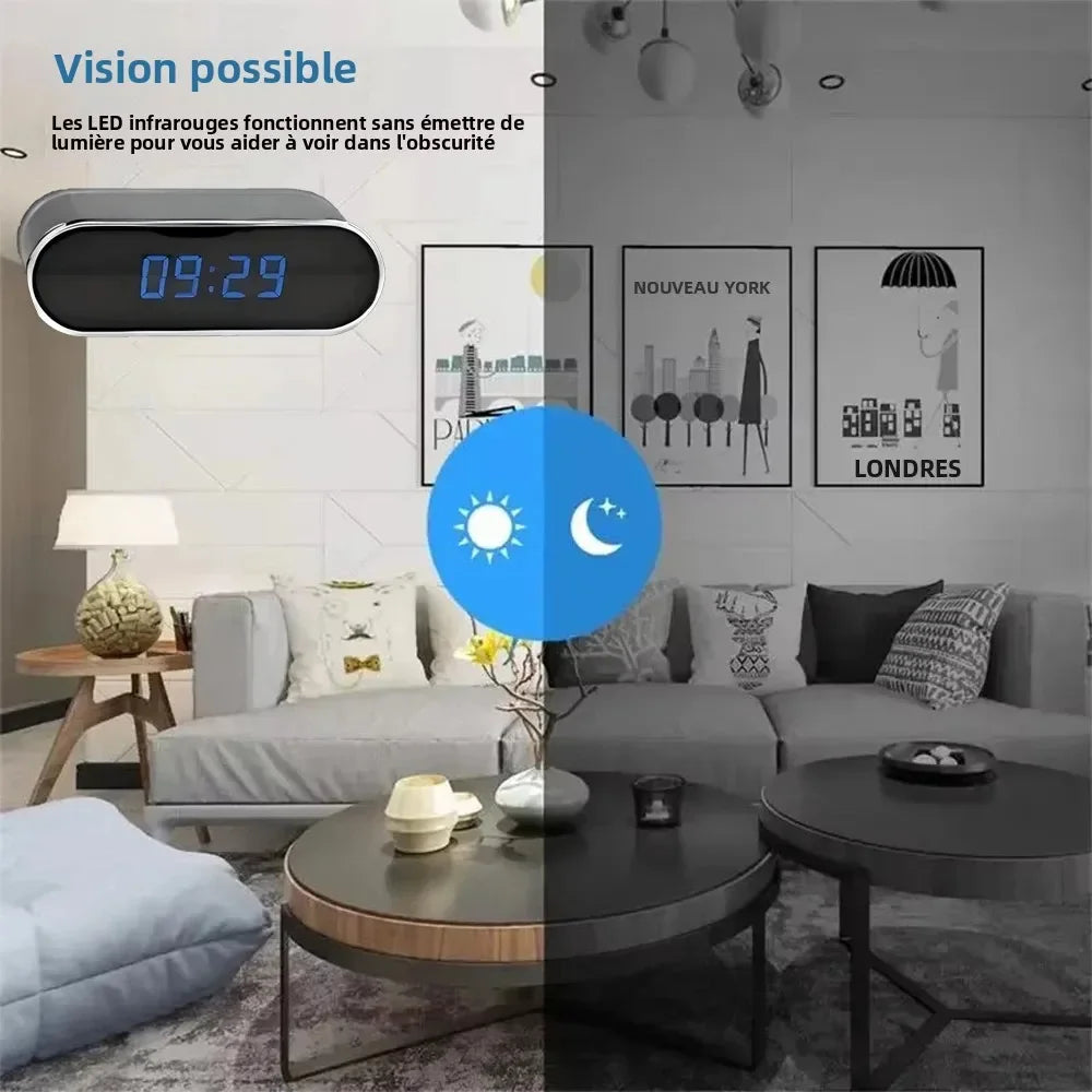 Mini Caméra Wi-Fi 4K Avec Vision Nocturne