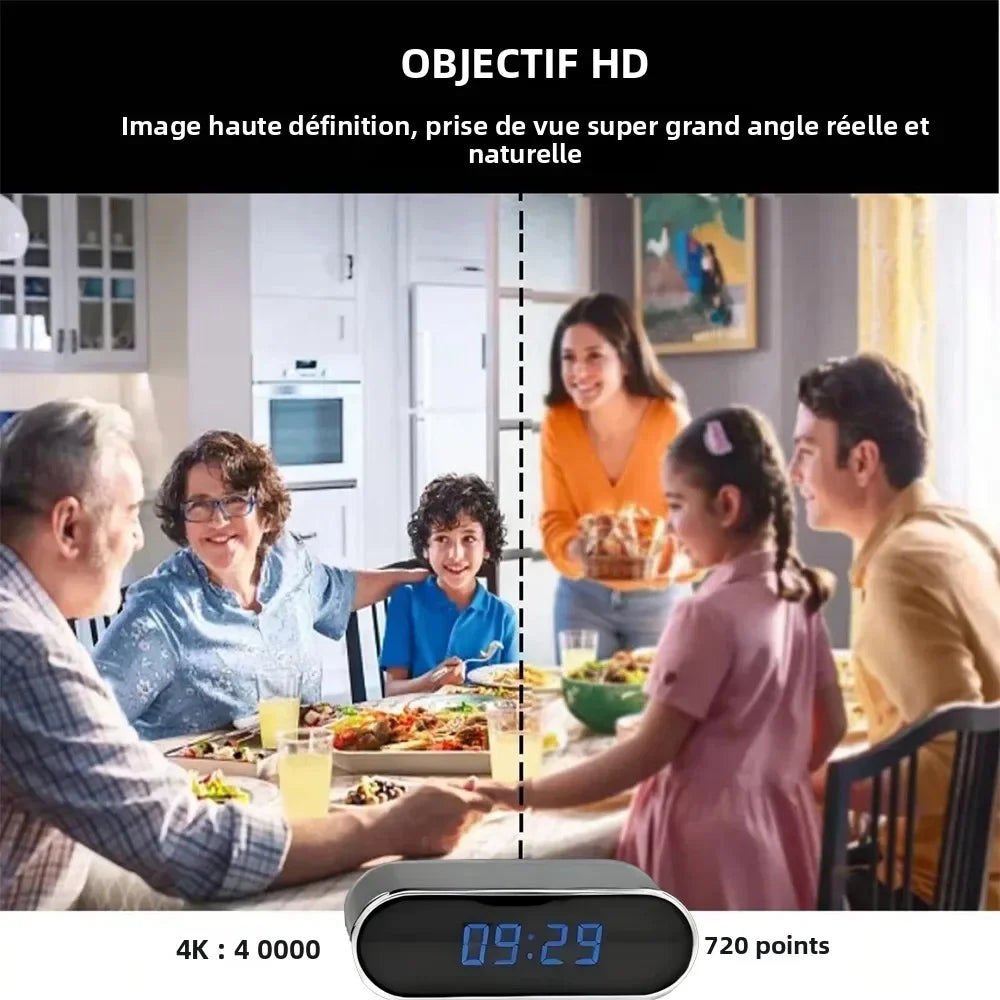 Mini Caméra Wi-Fi 4K Avec Vision Nocturne