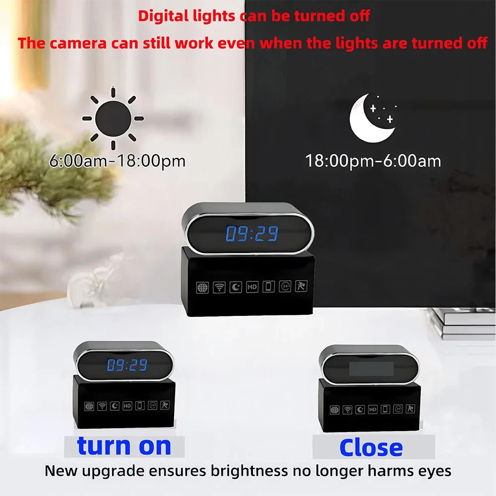 Mini Caméra Wi-Fi 4K Avec Vision Nocturne
