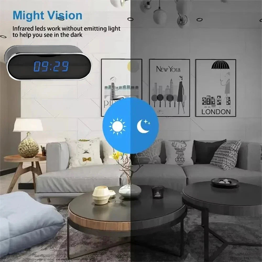 Mini Caméra Wi-Fi 4K Avec Vision Nocturne