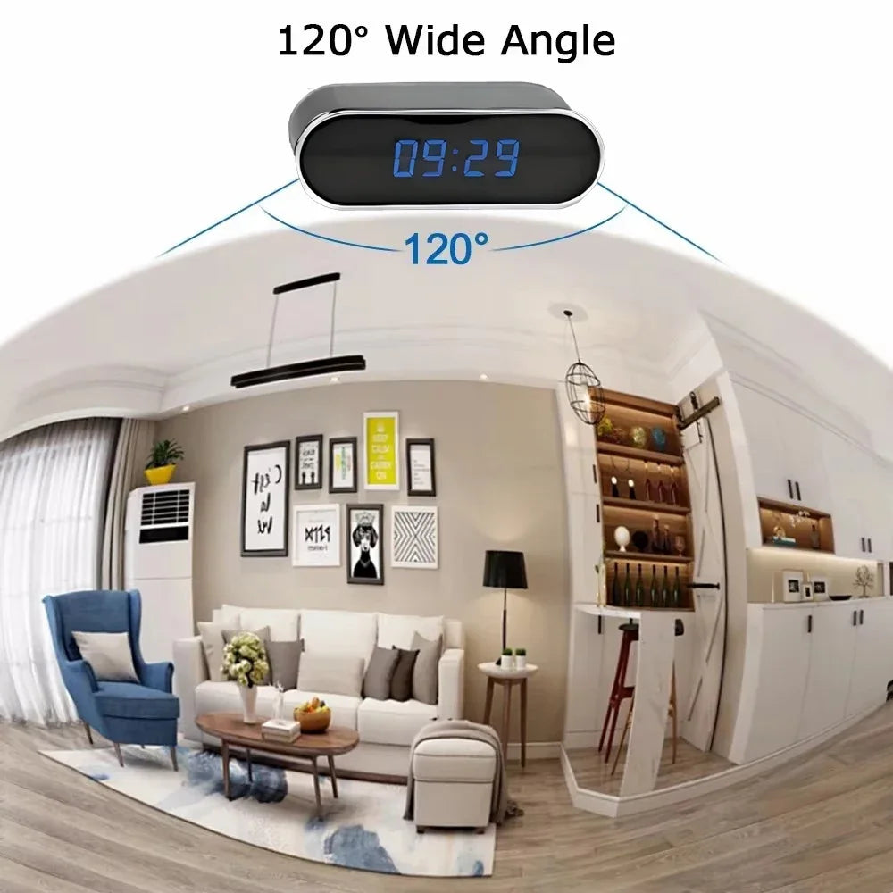Mini Caméra Wi-Fi 4K Avec Vision Nocturne