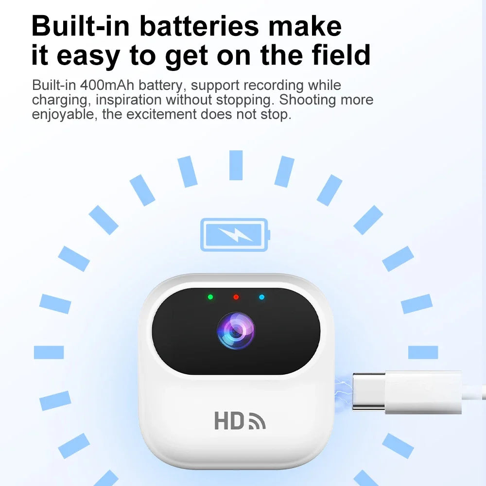 Mini Caméra WiFi 1080P Avec Détection De Mouvement
