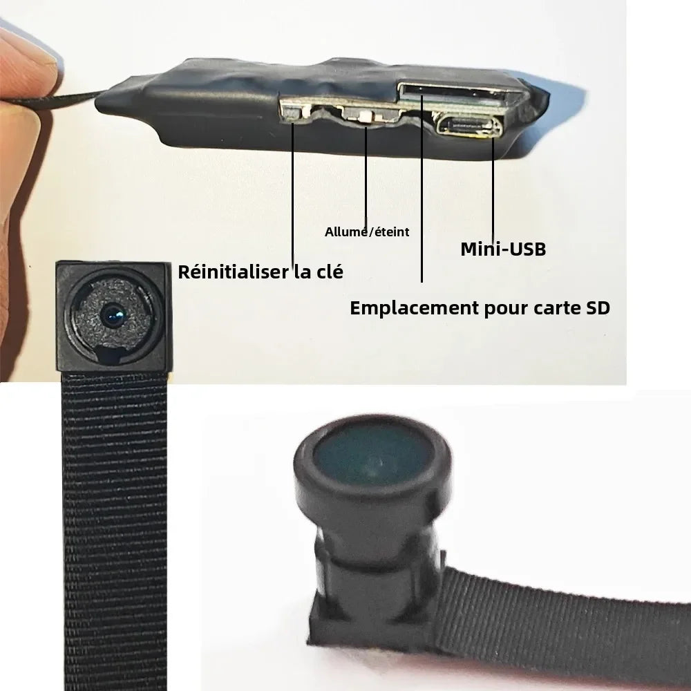 Mini Caméra WiFi 1080P Avec Détection De Mouvement