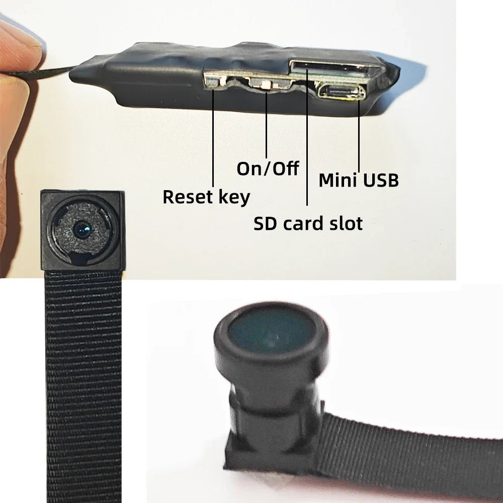 Mini Caméra WiFi 1080P Avec Détection De Mouvement
