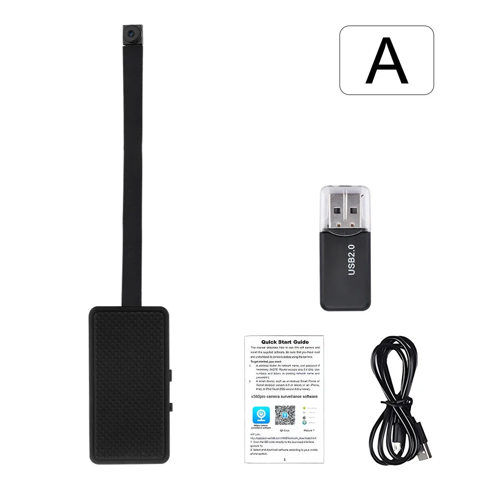 Mini Caméra WiFi 1080P avec Vision à Distance