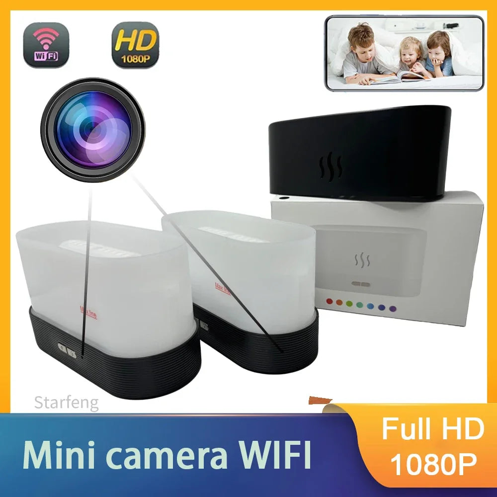 Mini Caméra WiFi 1080P avec Vision Nocturne