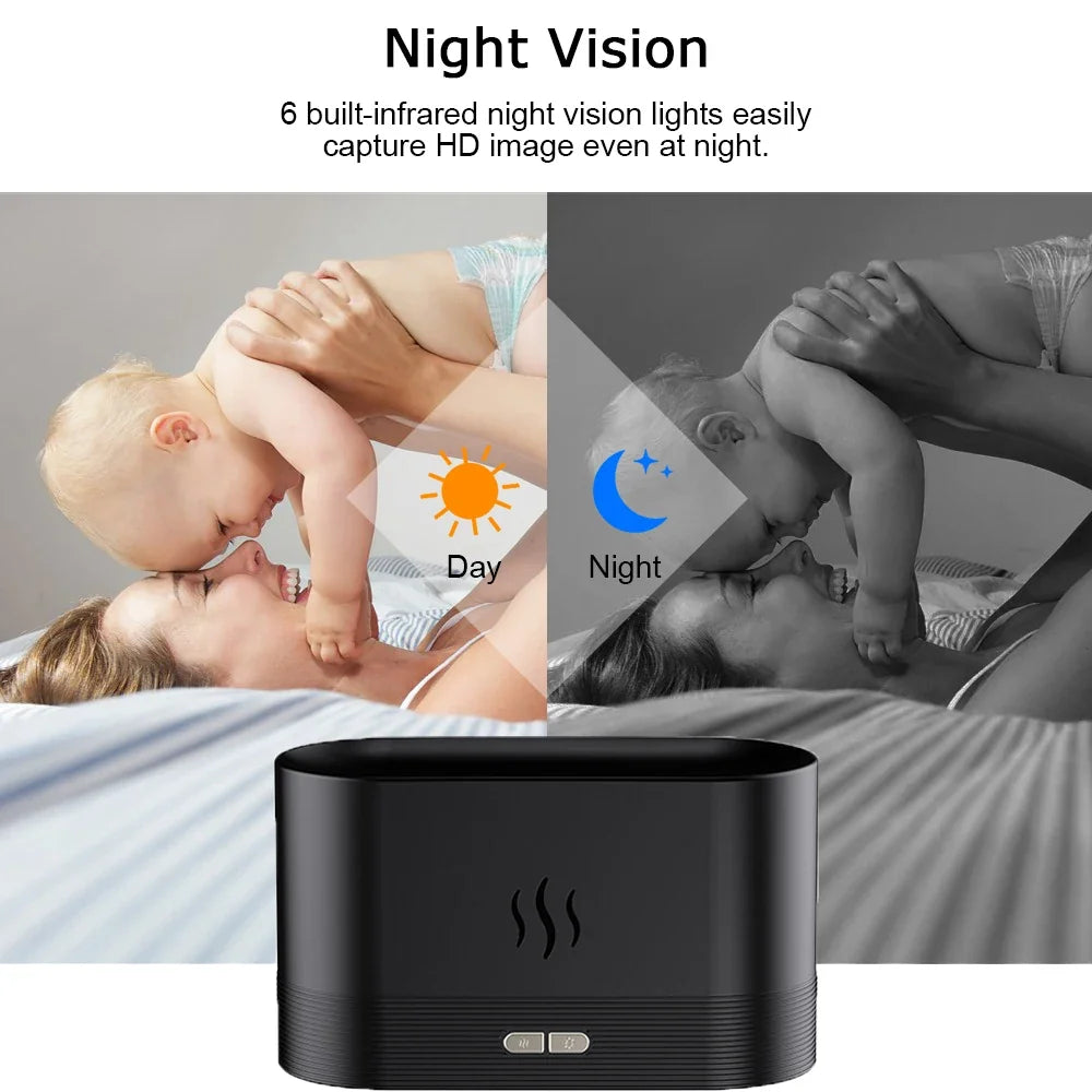 Mini Caméra WiFi 1080P avec Vision Nocturne