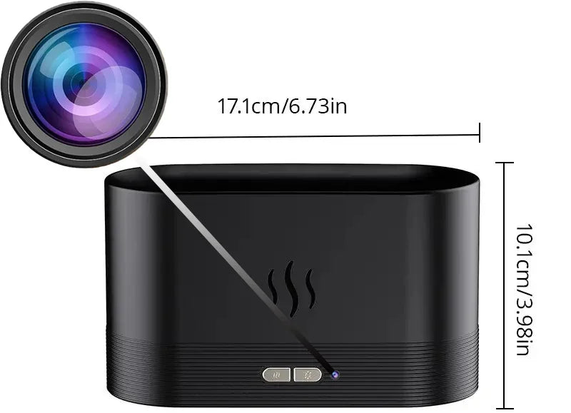 Mini Caméra WiFi 1080P avec Vision Nocturne