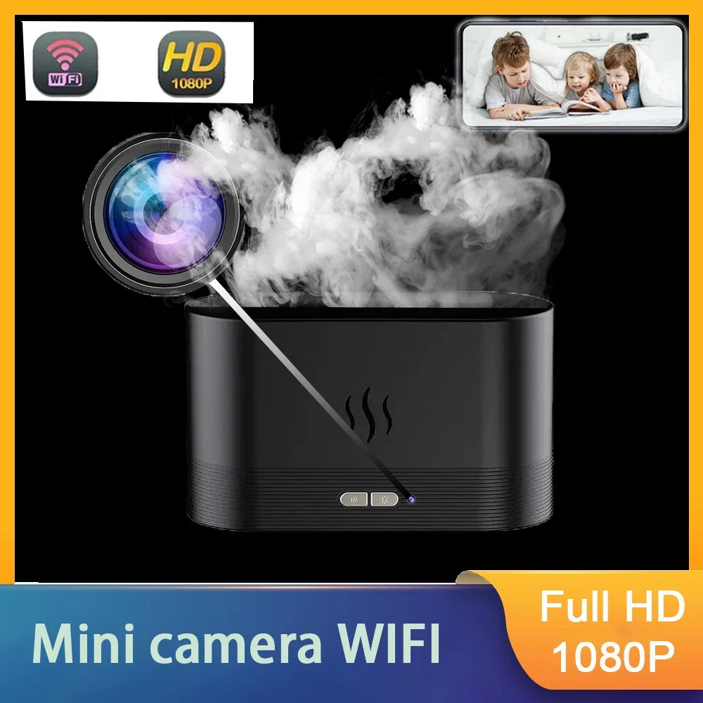 Mini Caméra WiFi 1080P avec Vision Nocturne