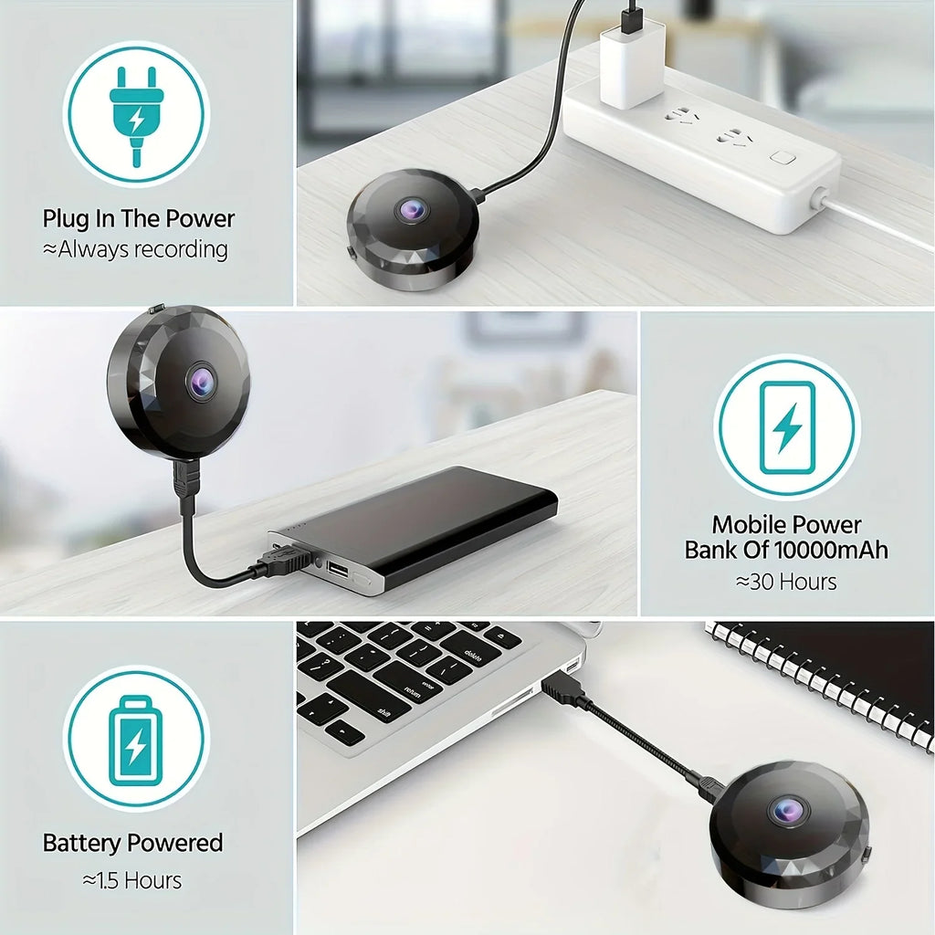 Mini Caméra WiFi 1080P de Surveillance Intérieure