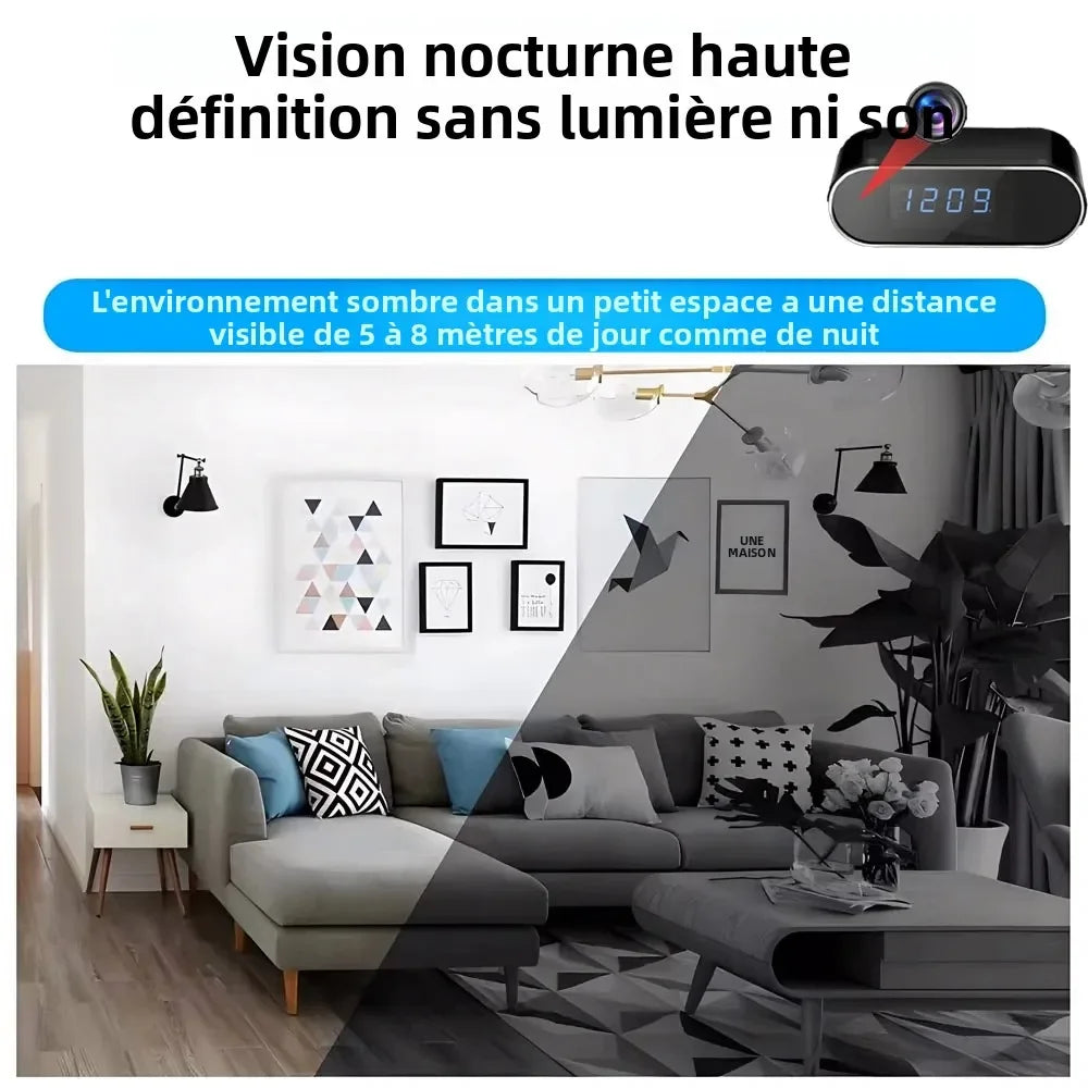 Mini Caméra WiFi 4K avec Vision Nocturne