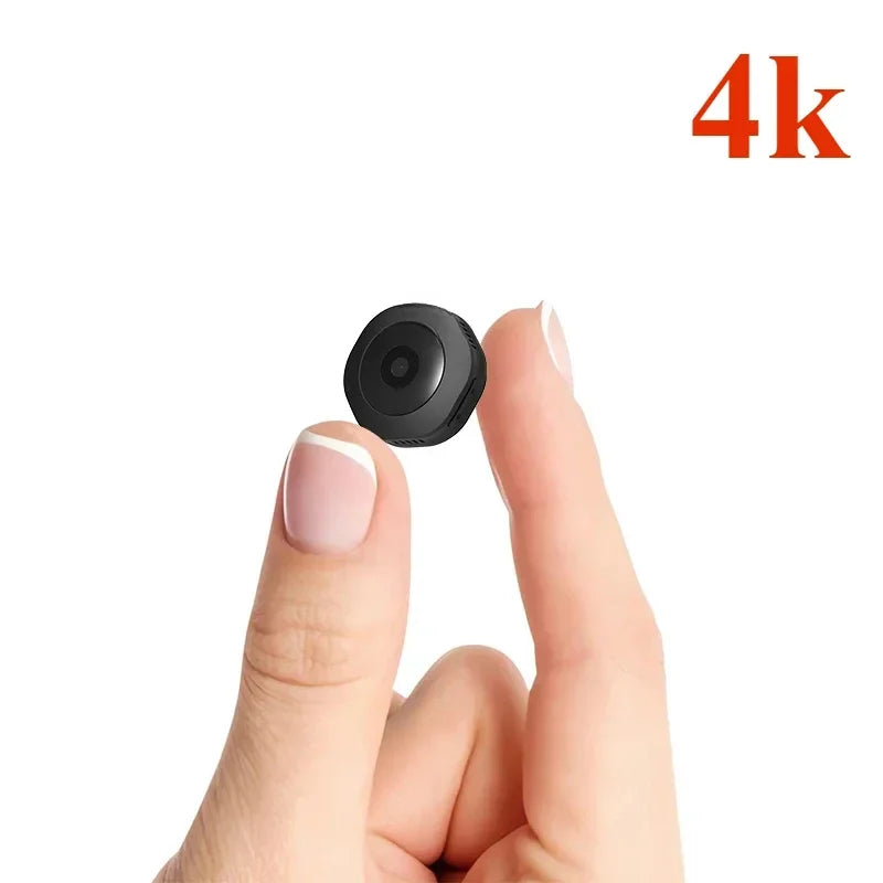 Mini Caméra WiFi 4K Avec Vision Nocturne