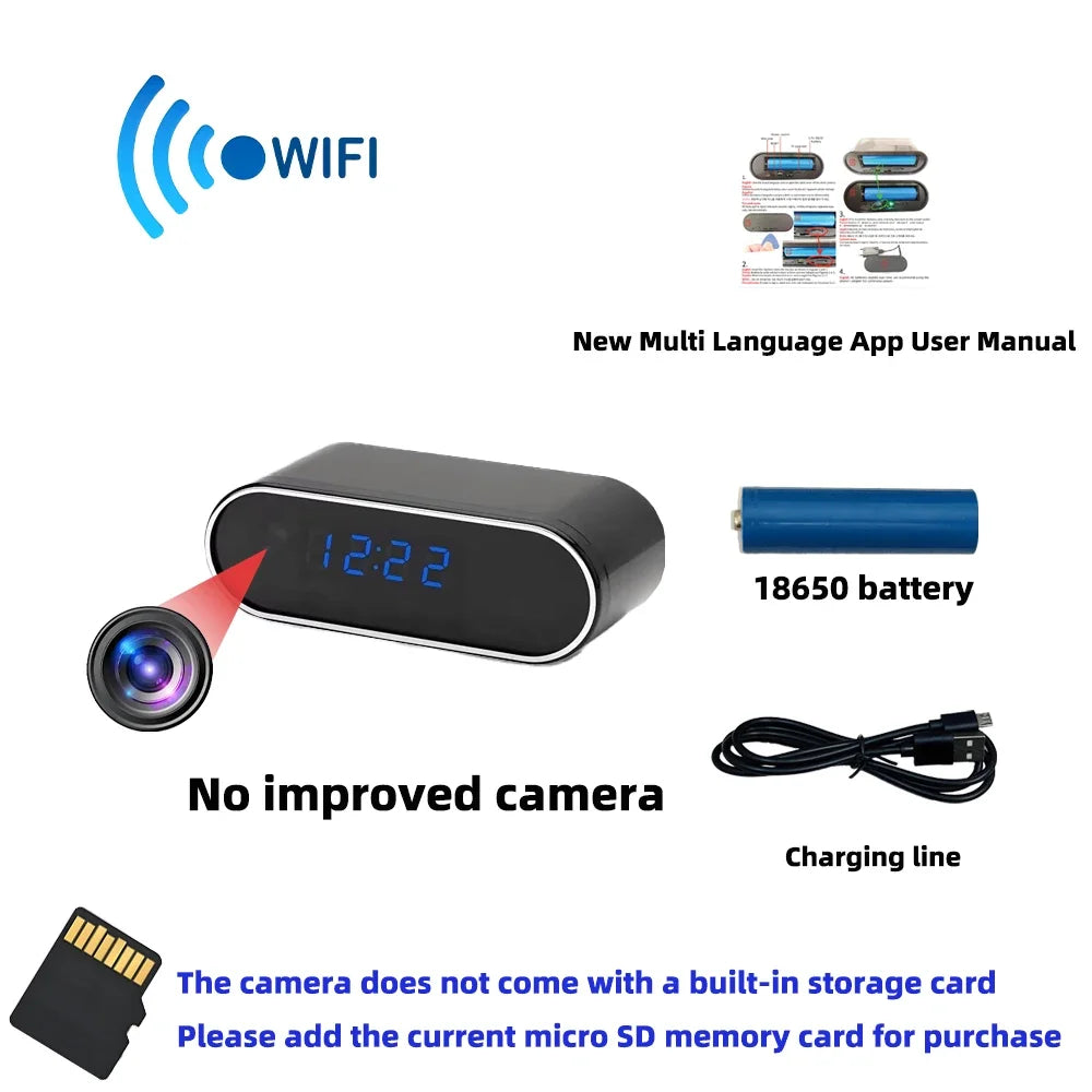 Mini Caméra WiFi 4K Avec Vision Nocturne Image