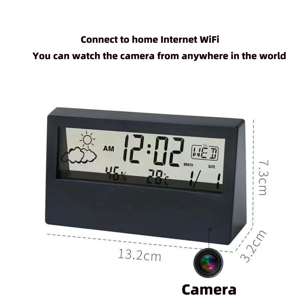 Mini Caméra WiFi 4K de Surveillance Discrète
