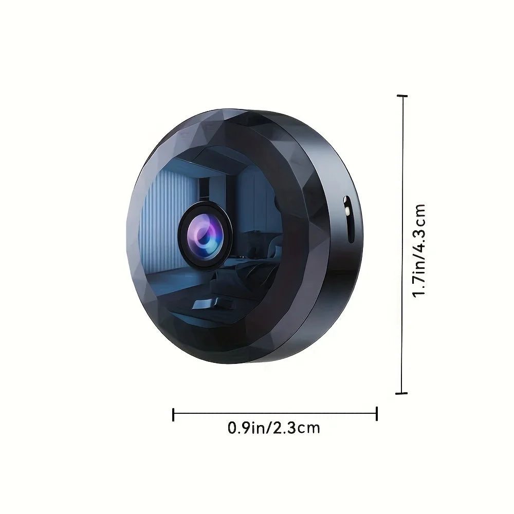 Mini Caméra WiFi avec Vision Nocturne et Détection De Mouvement