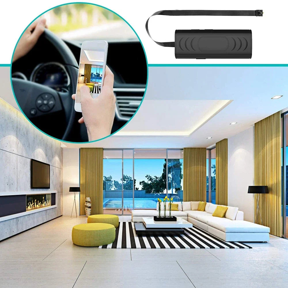 Mini Caméra WiFi Compacte Pour Surveillance À Distance