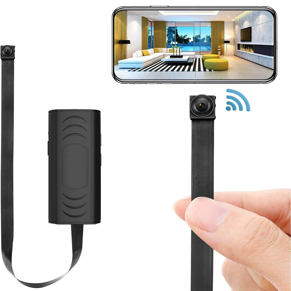 Mini Caméra WiFi Compacte Pour Surveillance À Distance