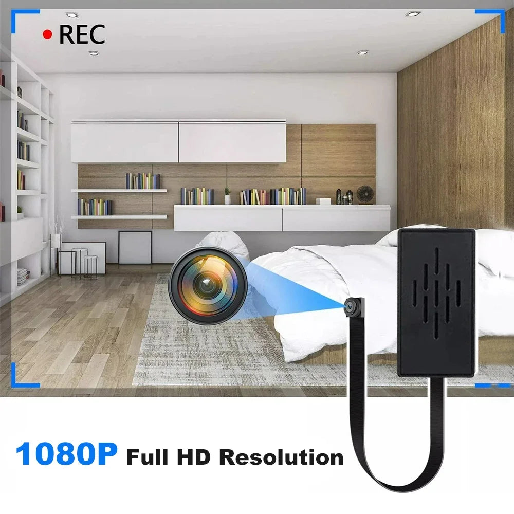 Mini Caméra WiFi Full HD Avec Détection De Mouvement
