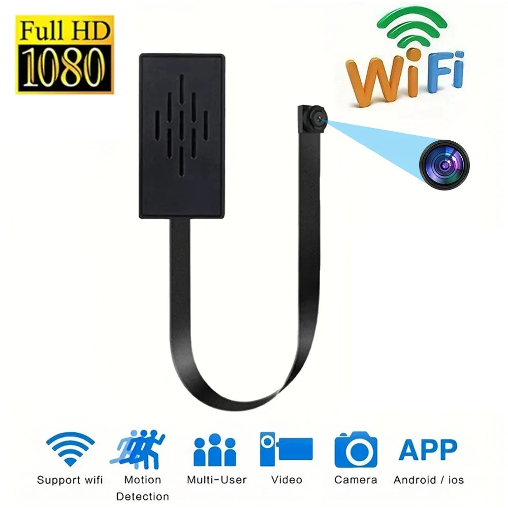 Mini Caméra WiFi Full HD Avec Détection De Mouvement