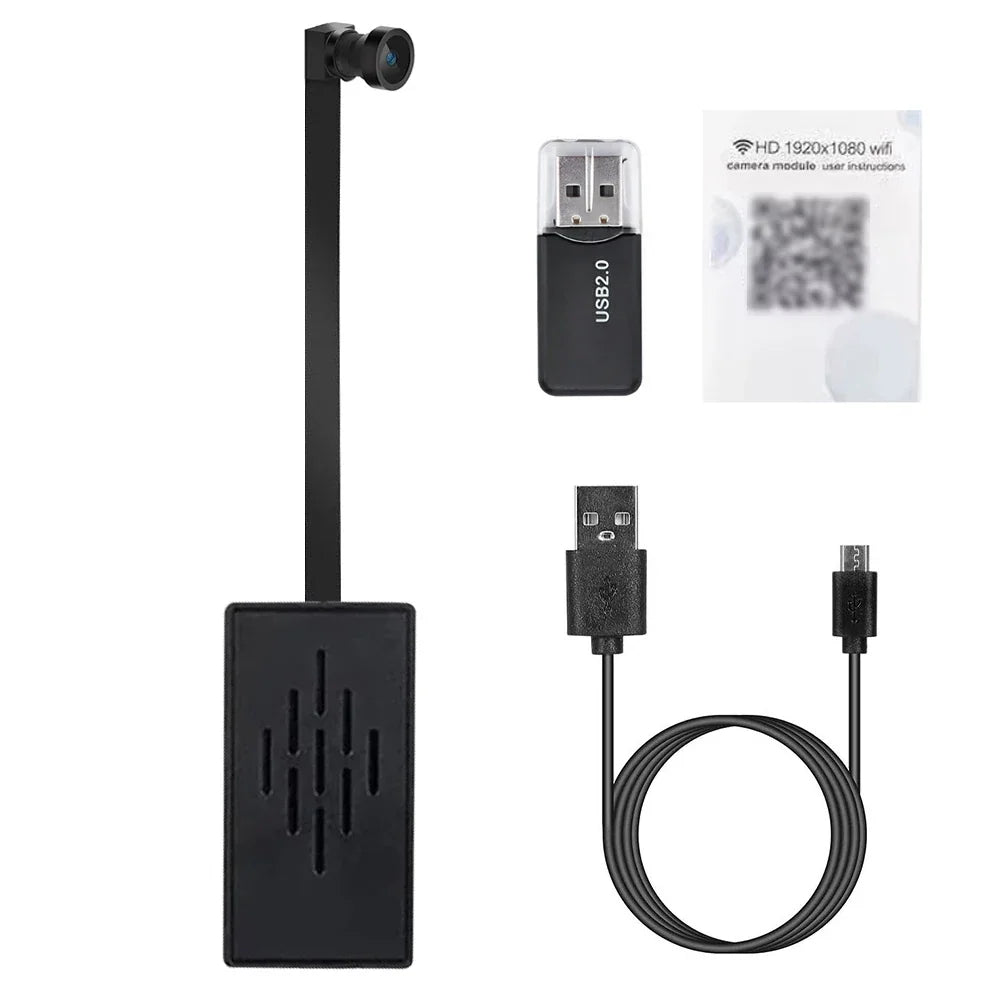 Mini Caméra WiFi Full HD Avec Détection De Mouvement