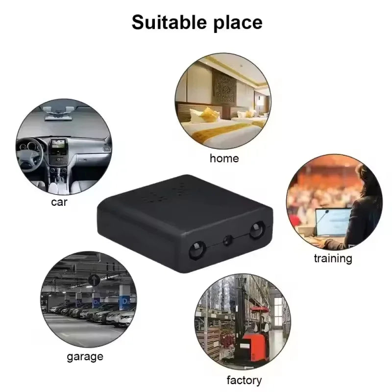Mini Caméra Wifi HD 1080P pour Surveillance Intérieure