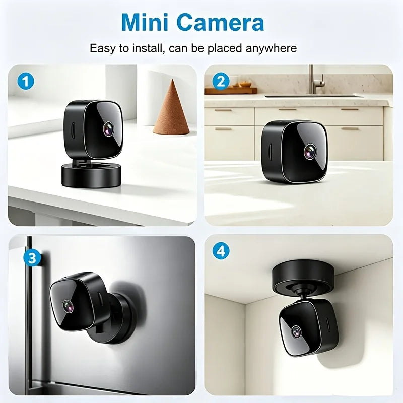 Mini Caméra WiFi Magnétique de Surveillance 480P — photo 6