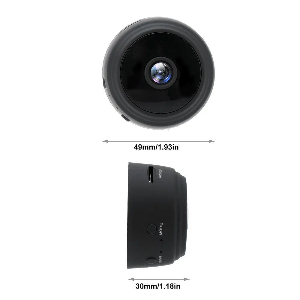 Mini Caméscope Wifi Full HD 1080p