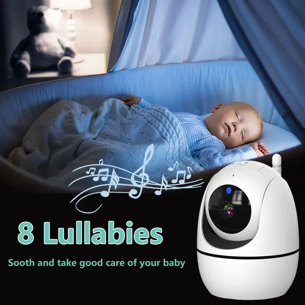 Moniteur Vidéo Bébé 5 Pouces Avec Zoom 4X