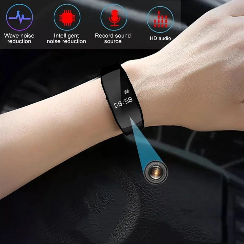 Montre Caméra Avec Enregistreur Vocal Et USB-C